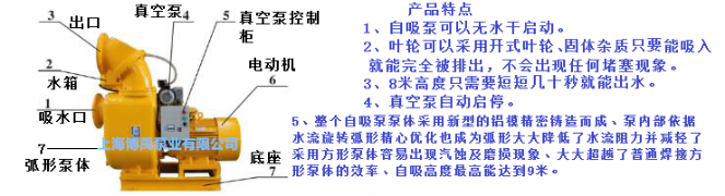 可以空轉的自吸泵結構圖